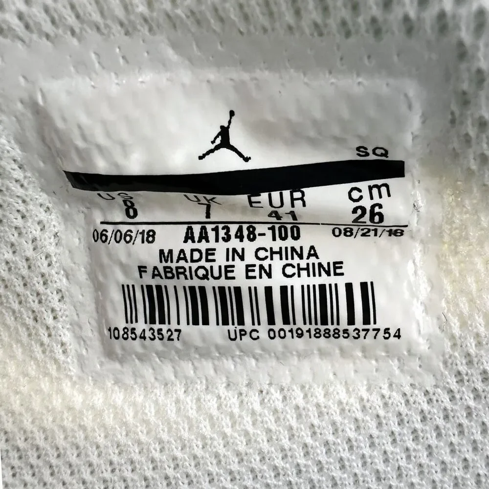 Air Jordan Westbrook 0.3 White Black AA1348-100 Retro Shoes RARE